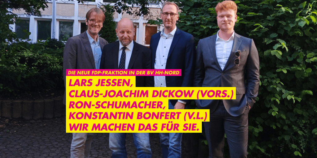 FDP-Fraktion in der BV-Hamburg-Nord