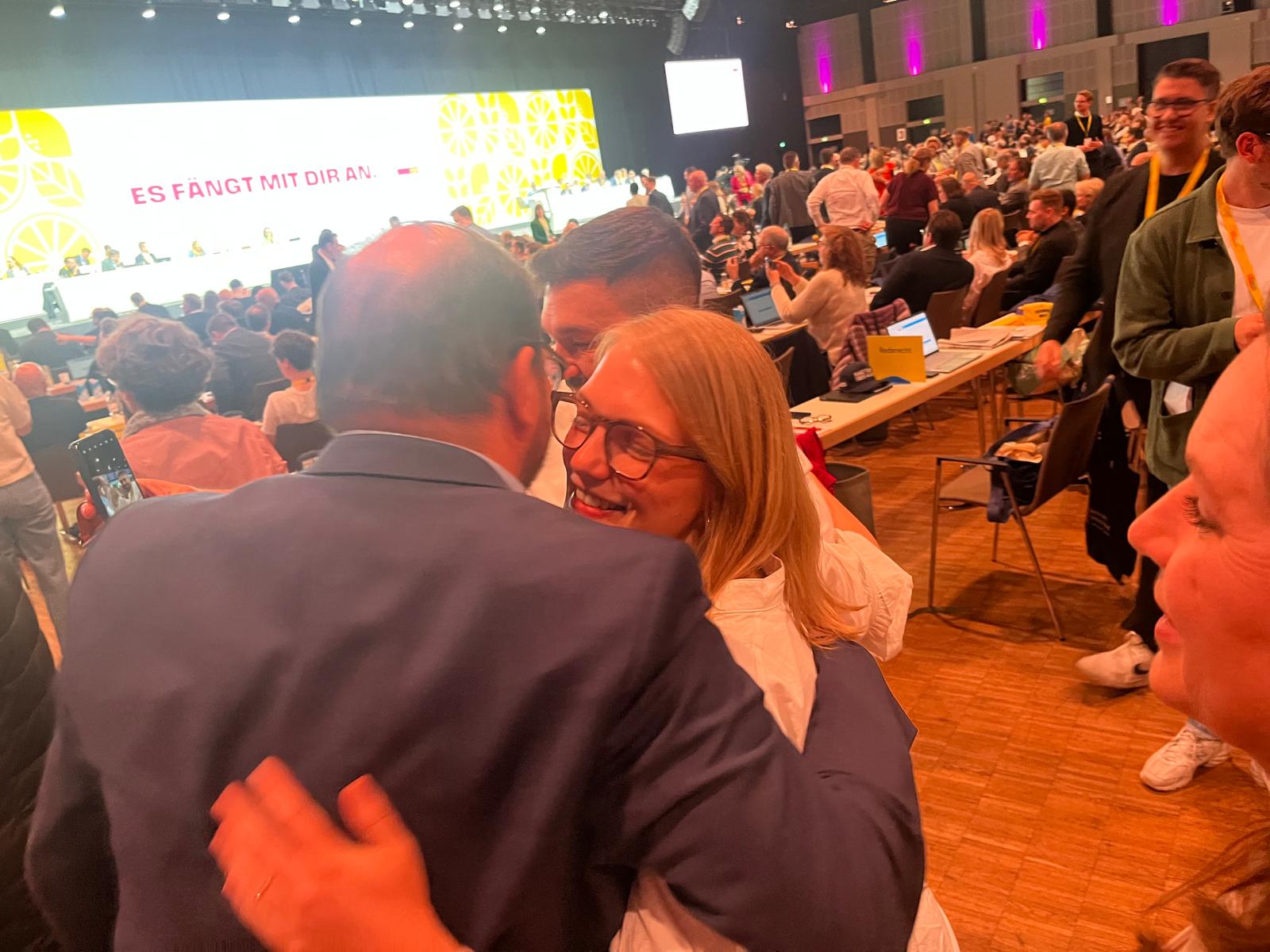 Ria Schröder, Beisitzerin im FDP-Bundesvorstand nach ihrer Wahl