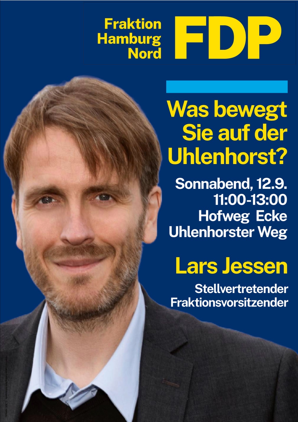 Lars Jessen, Abgeordneter in der Bezirksversammlung Hamburg-Nord