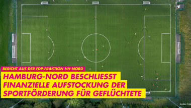 Hamburg-Nord beschließt finanzielle Aufstockung der Sportförderung für Geflüchtete